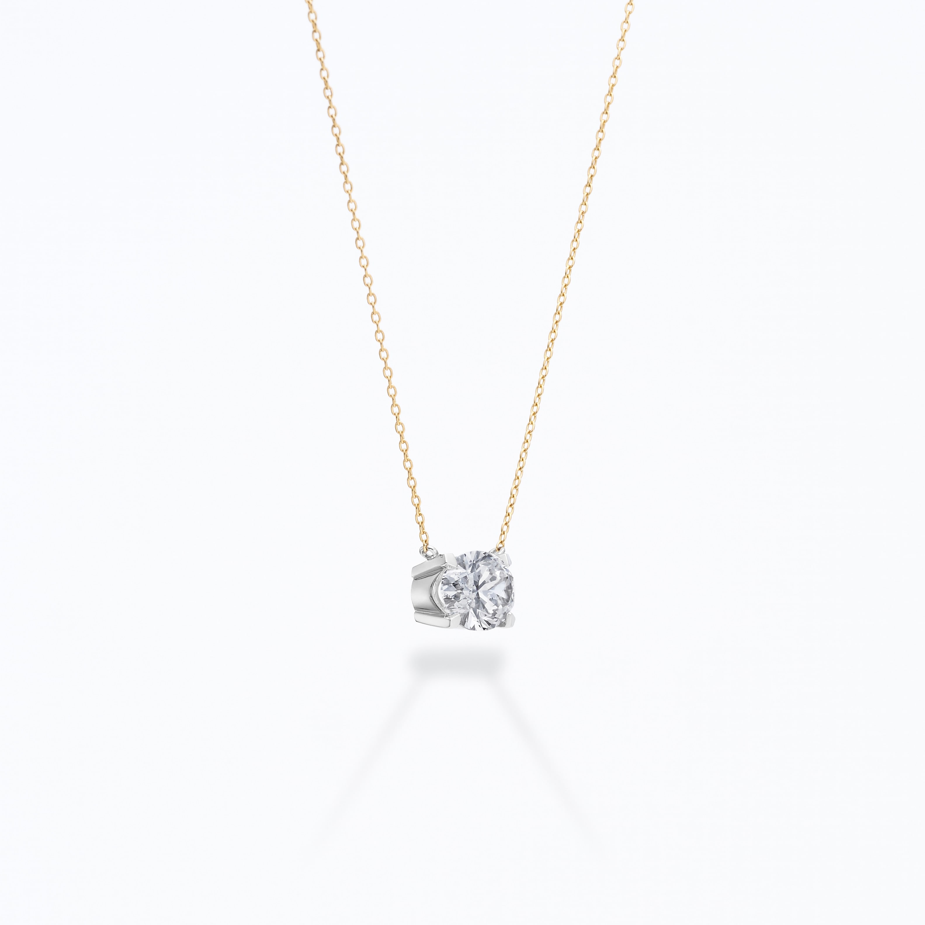 L106 ラボグロウンダイヤモンド/ネックレス/2.00ct/45cm