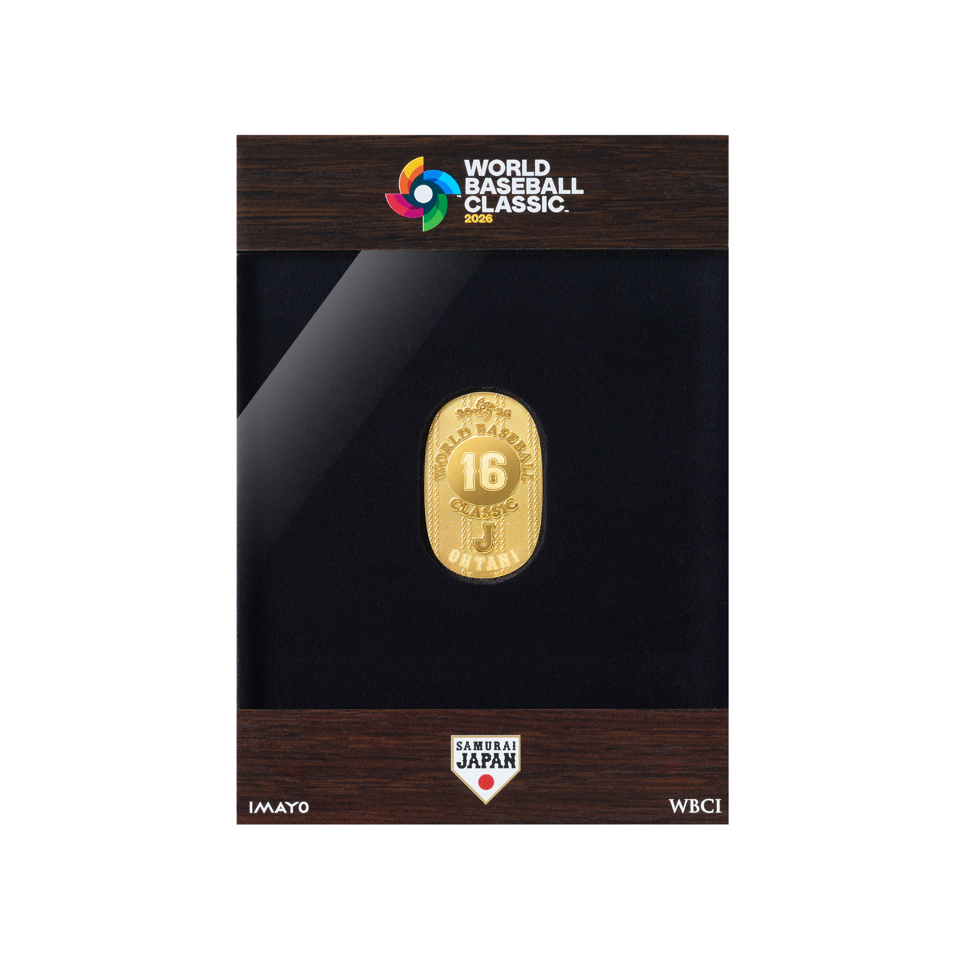 【選手・監督 未決定】WORLD BASEBALL CLASSIC OFFICIAL 「2026 World Baseball Classic 公式 純金製小判 ＜プレイヤーズ・エディション＞」