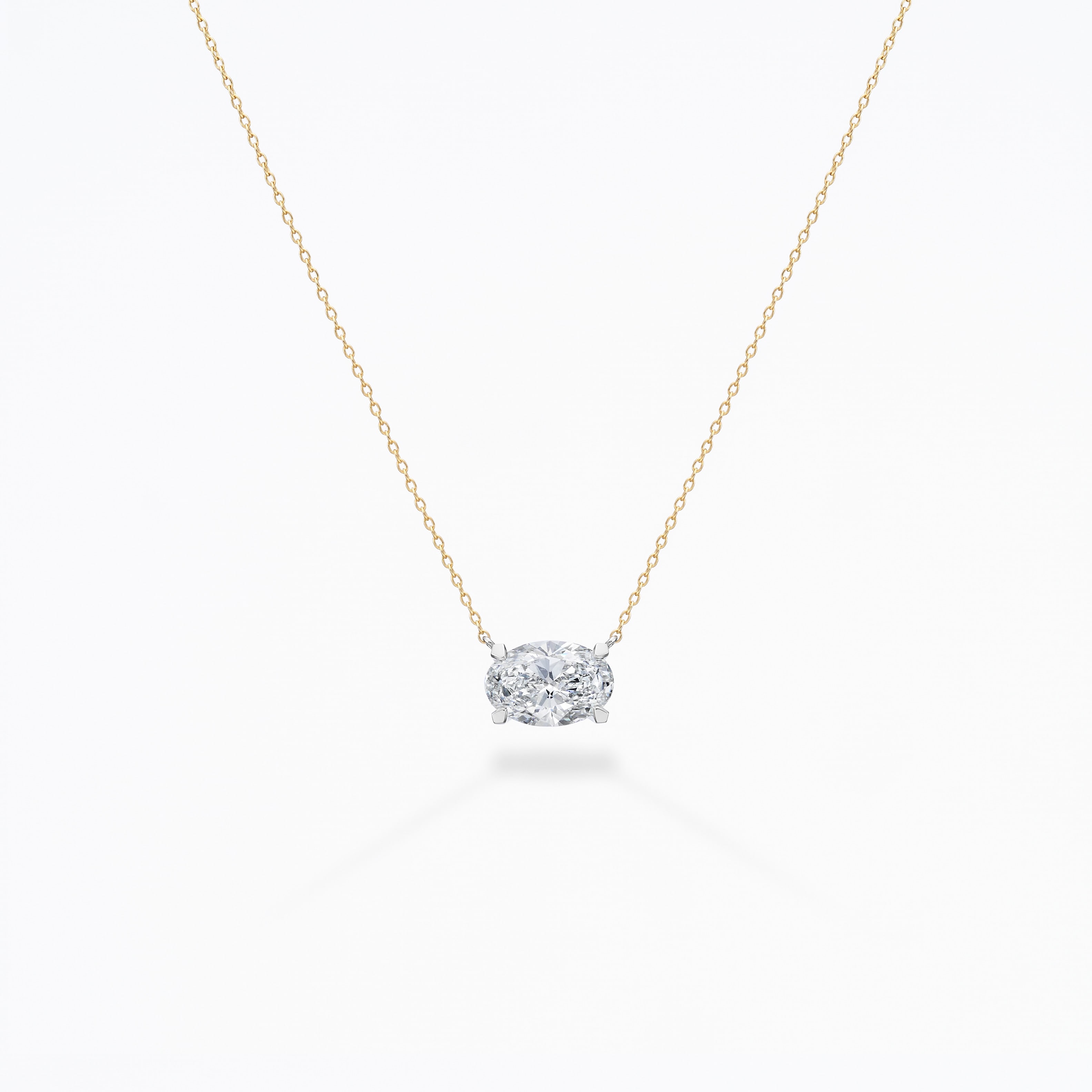 L106 ラボグロウンダイヤモンド/ネックレス/2.00ct/45cm